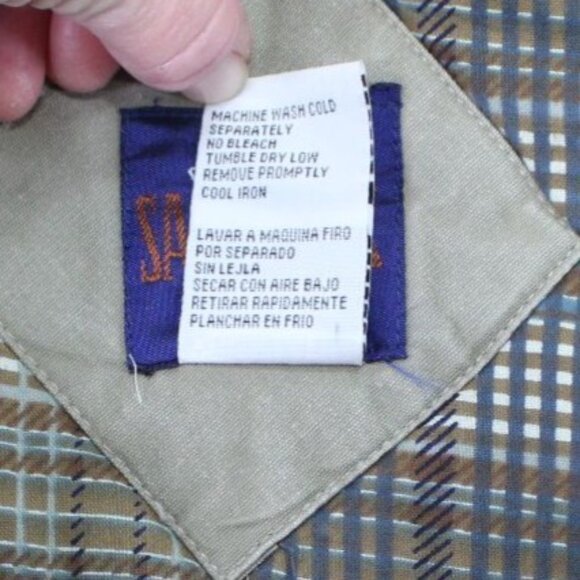 Saugatuck Mens Khaki Utility Vest XL Cotton & Polyester Blend Multiple Pockets M - Picture 4 of 13